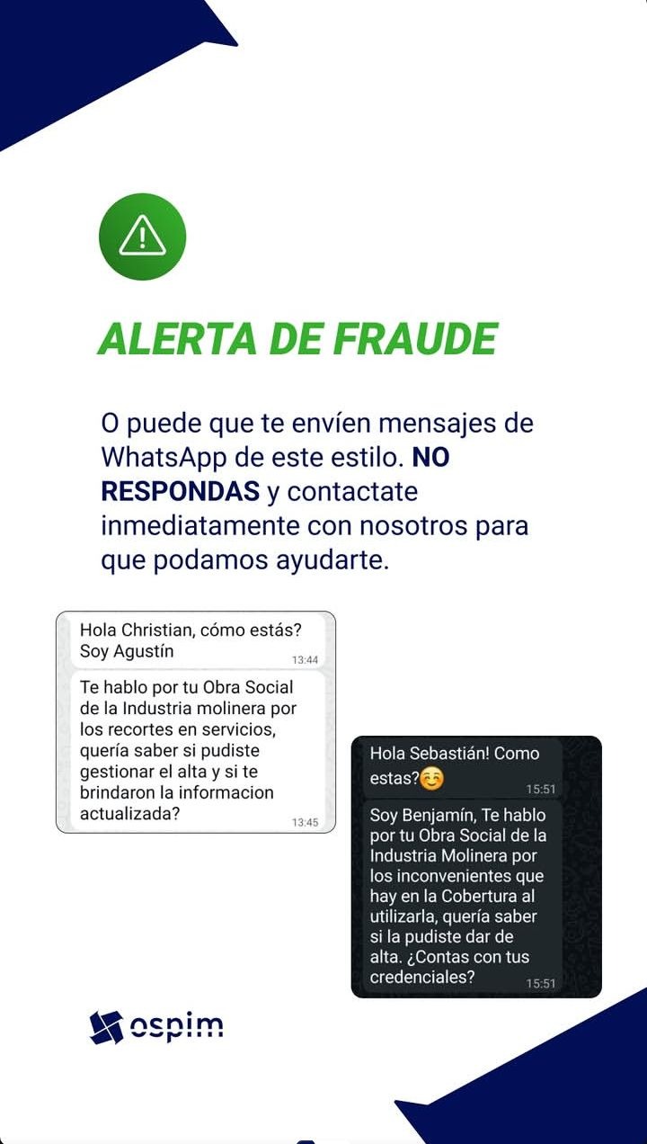 Información sobre prevención de fraude